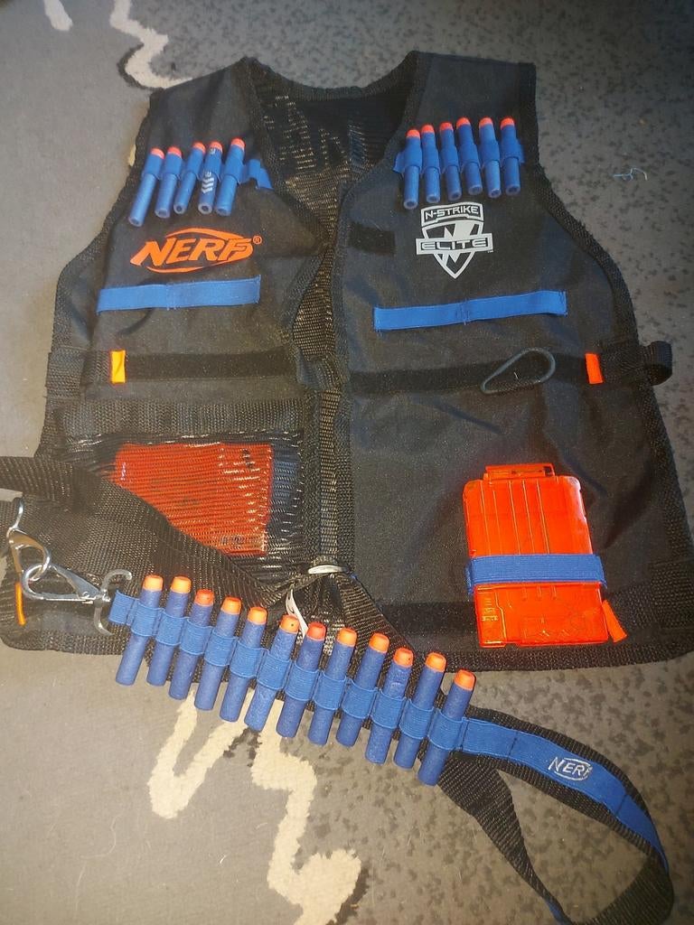 Nerf Jas met extra kogels en lader., Ophalen of Verzenden