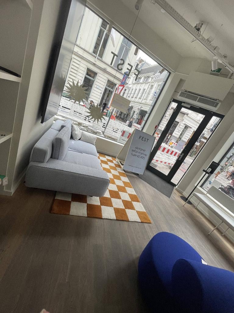 FEST AMSTERDAM nieuwe zetel sofa met etiket, Ophalen, 100 tot 125 cm, Design, Rechte bank