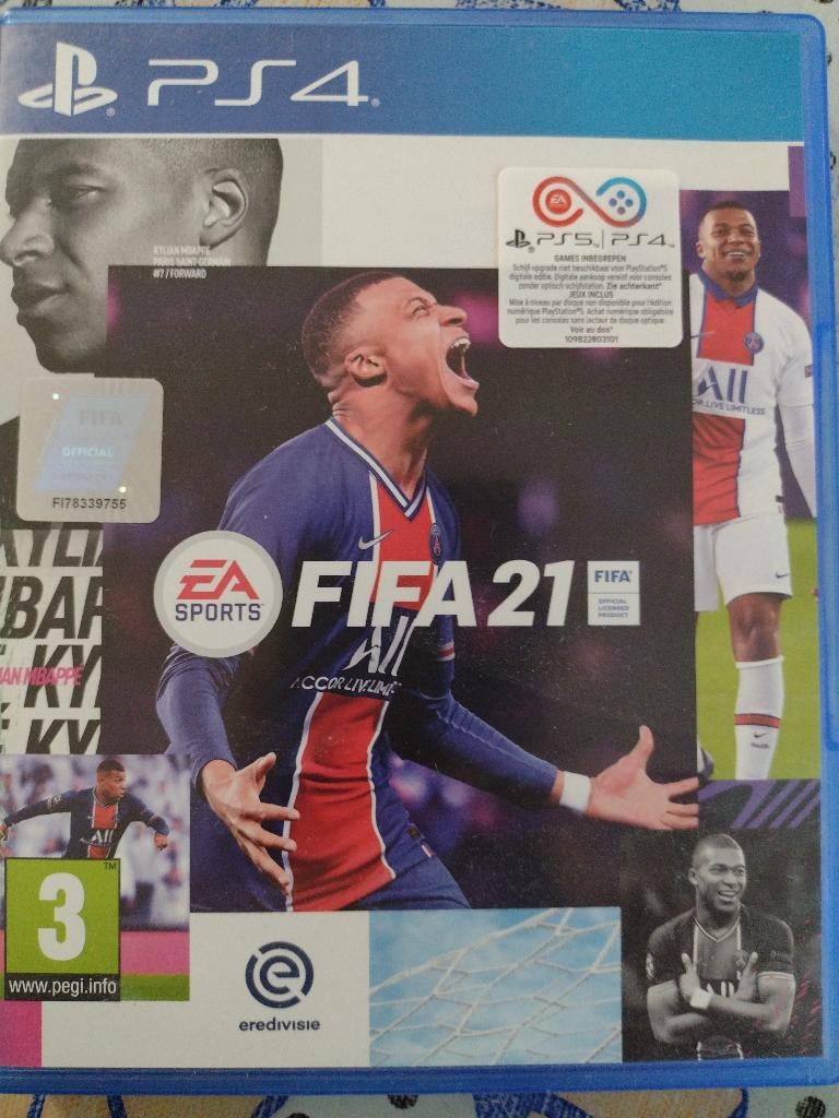 PS4 FIFA 21, Games en Spelcomputers, Games | Sony PlayStation 4, Ophalen of Verzenden, Zo goed als nieuw