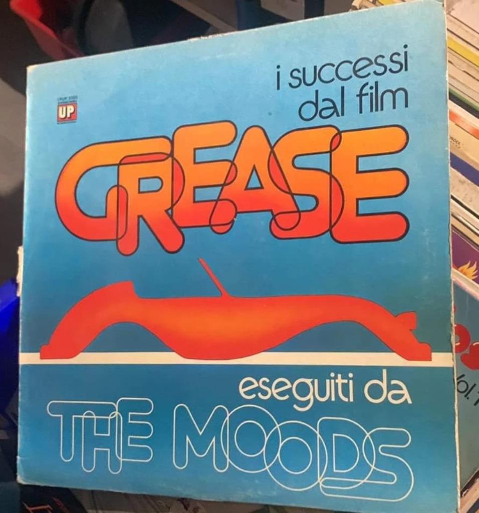 Grease - I Successi Dal Film Grease Eseguiti Da The Moods, Ophalen of Verzenden, Gebruikt, 12 inch