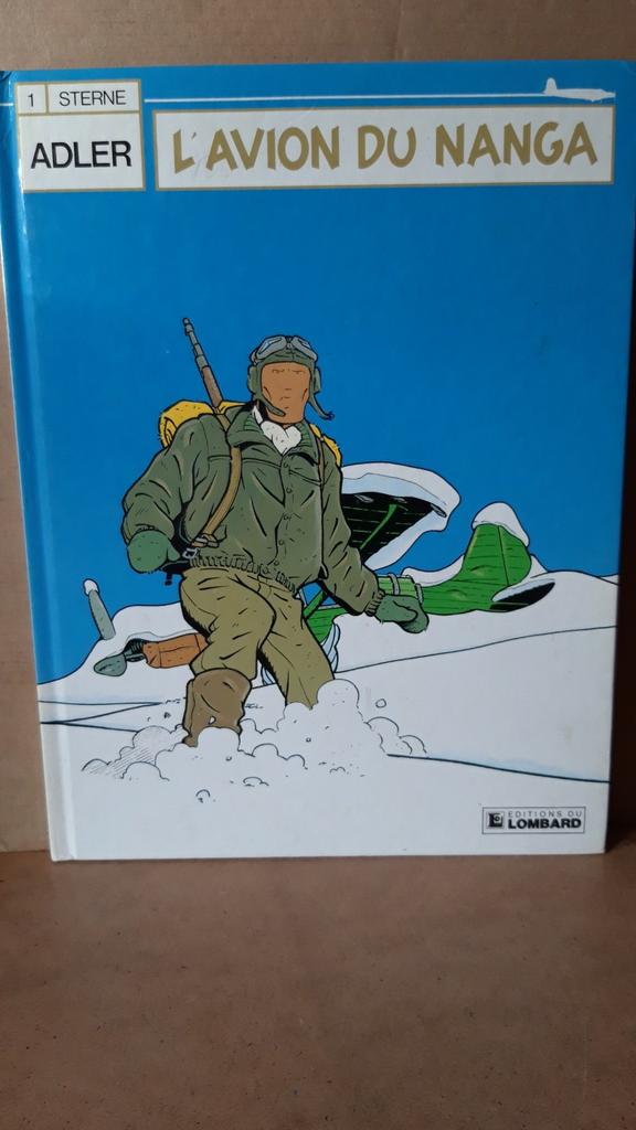 Adler T1 - Le Lombard EO 1987 (Sterne), Boeken, Stripverhalen, Ophalen of Verzenden, Gelezen