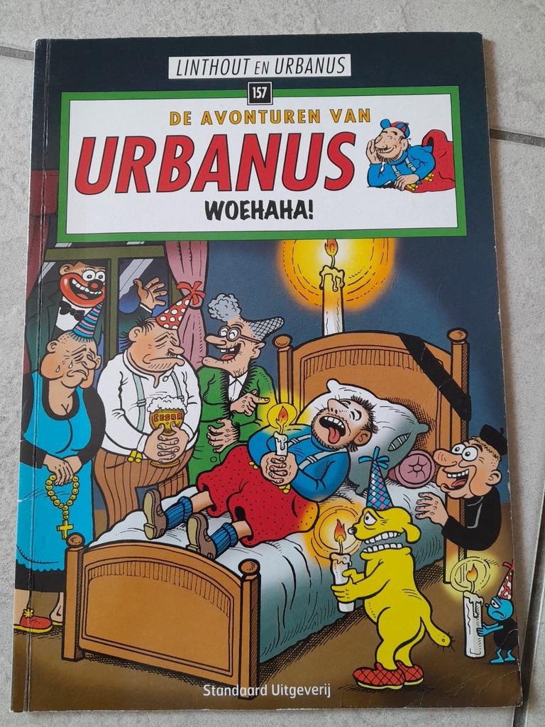 Willy Linthout - Urbanus in woehaha, Boeken, Stripverhalen, Ophalen, Gelezen, Willy Linthout; Urbanus