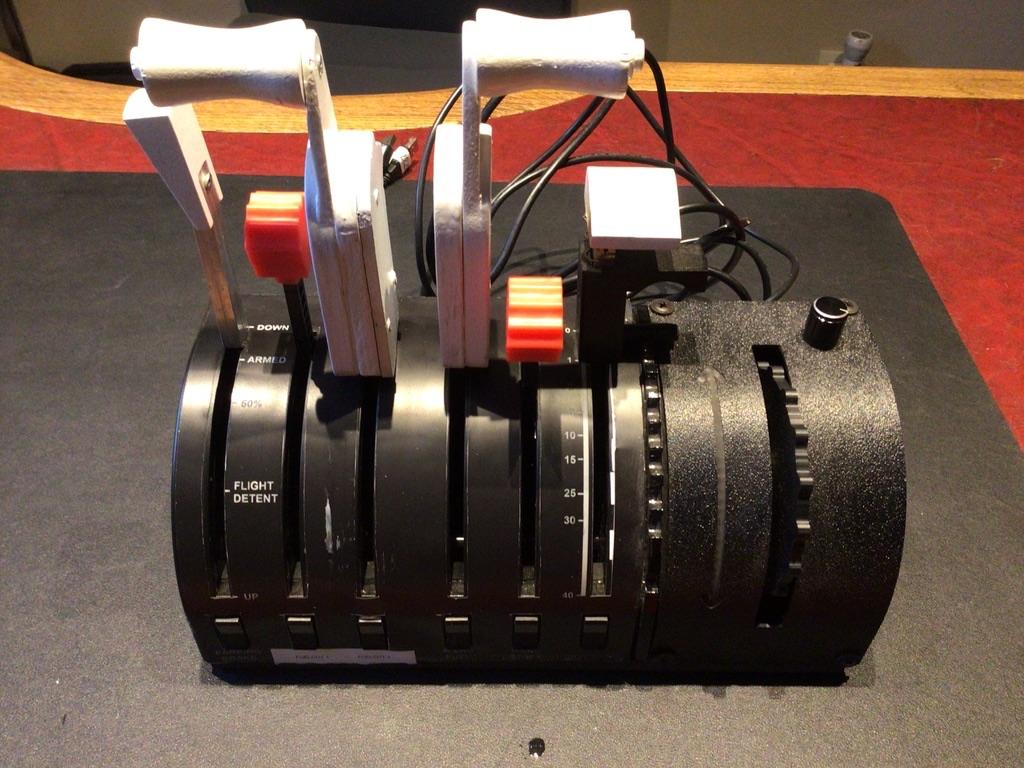 LOGITECH Flight Throttle met trimwiel, Ophalen of Verzenden, Gebruikt