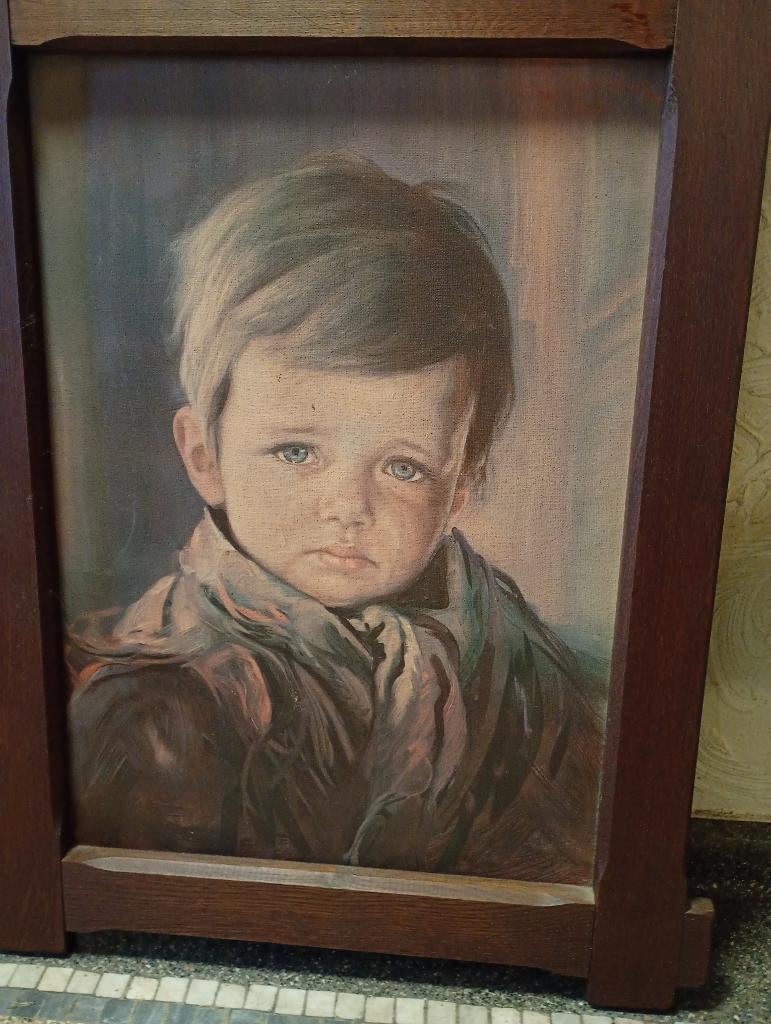 G.Bragolin schilderij „Bambino Piagente”, Ophalen