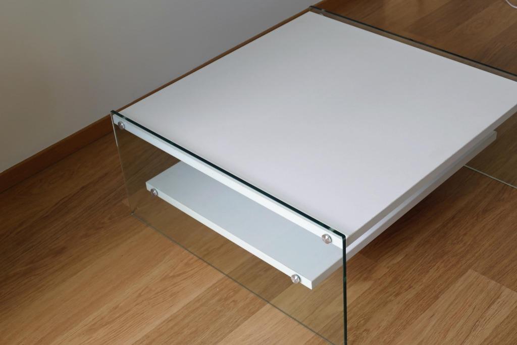 MODERNE SALONTAFEL, Ophalen, 50 tot 100 cm, Vierkant, 50 tot 100 cm