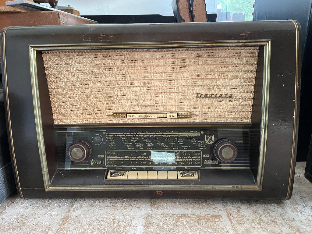 Vintage radio, Antiek en Kunst, Ophalen