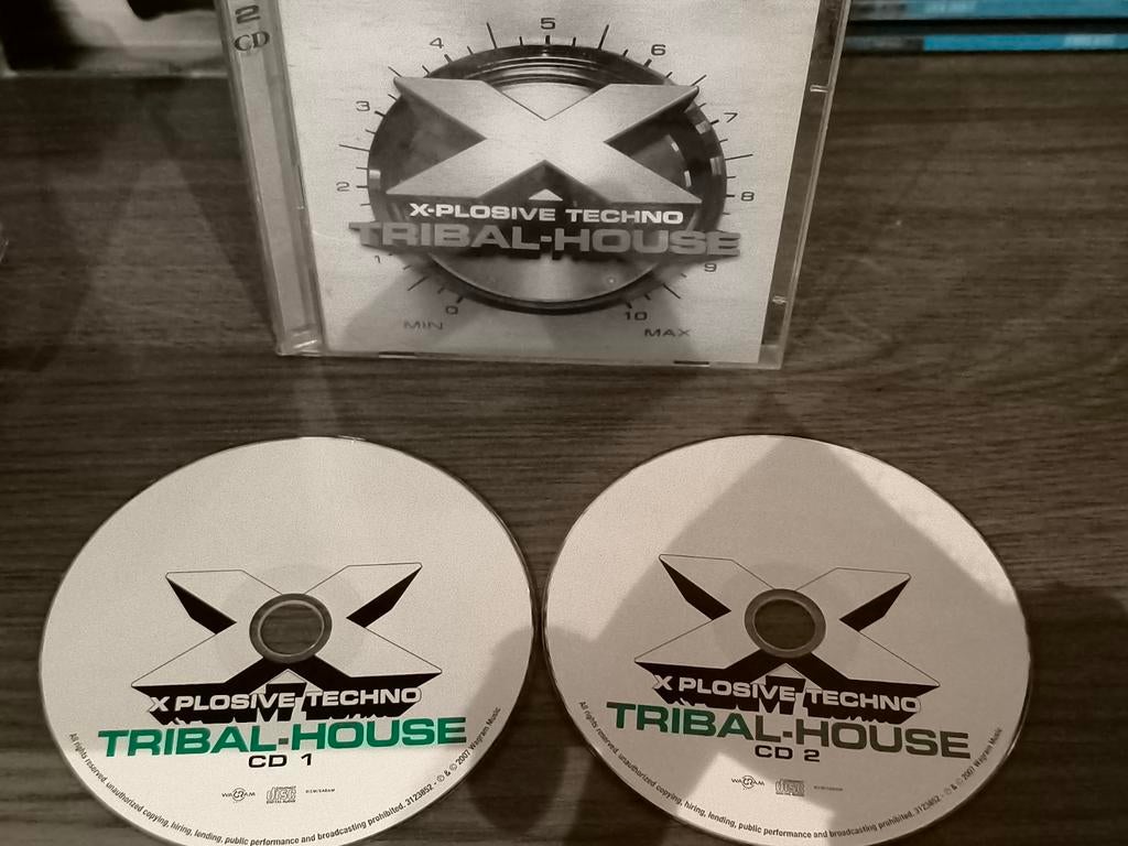 2 cd's X-Plosive Techno, Tribal-House, Ophalen of Verzenden, Zo goed als nieuw