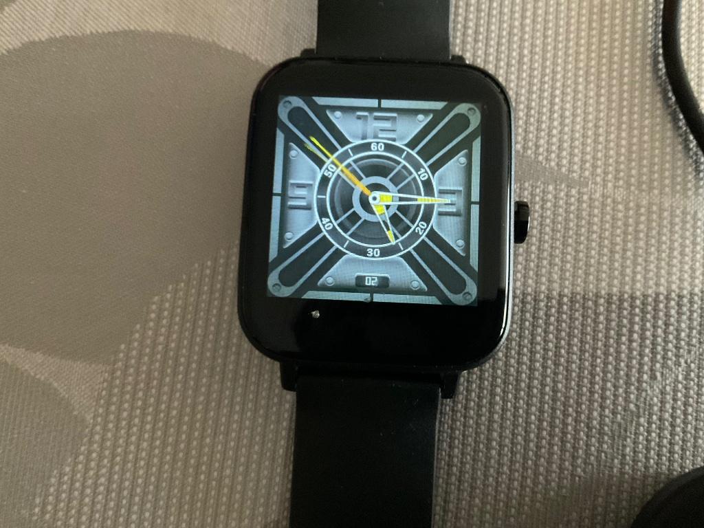 Smartwatch, Ophalen, Zo goed als nieuw, Zwart