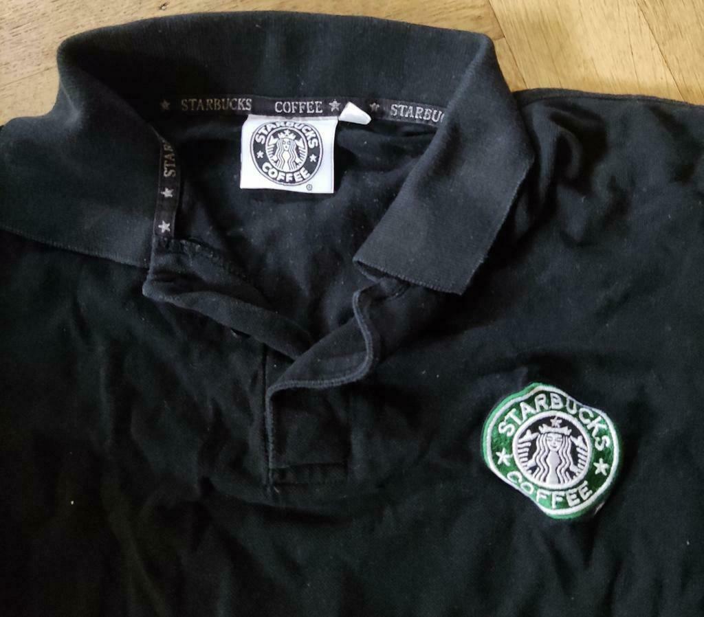 Starbucks black polo, S, Enlèvement ou Envoi, Comme neuf