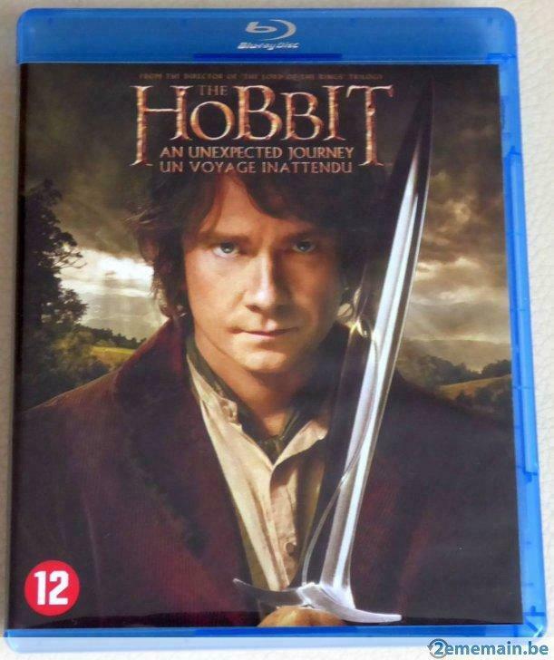 2 Blu-ray -The Hobbit- Un voyage inattendu- fr/en, Ophalen of Verzenden