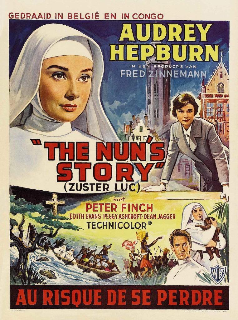 16mm speelfilm  --  The Nun's Story (1959) technicolor, Enlèvement ou Envoi, Film 16 mm