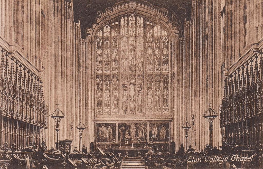 ENGELAND - Eton College Chapel, Verzenden, Ongelopen, Engeland