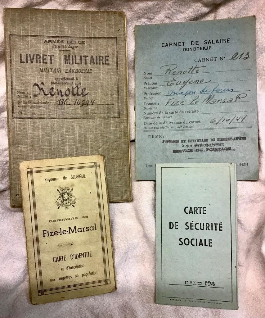 Livret militaire belge, Collections, Enlèvement ou Envoi, Armée de terre