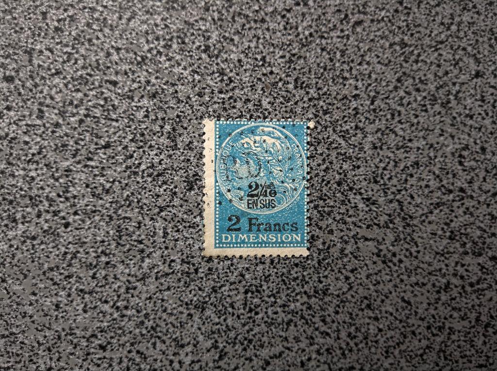 POSTZEGELS FRANKRIJK 1922 MEDAILLON DE TASSET AFGEPRIJSD, Ophalen of Verzenden, Gestempeld