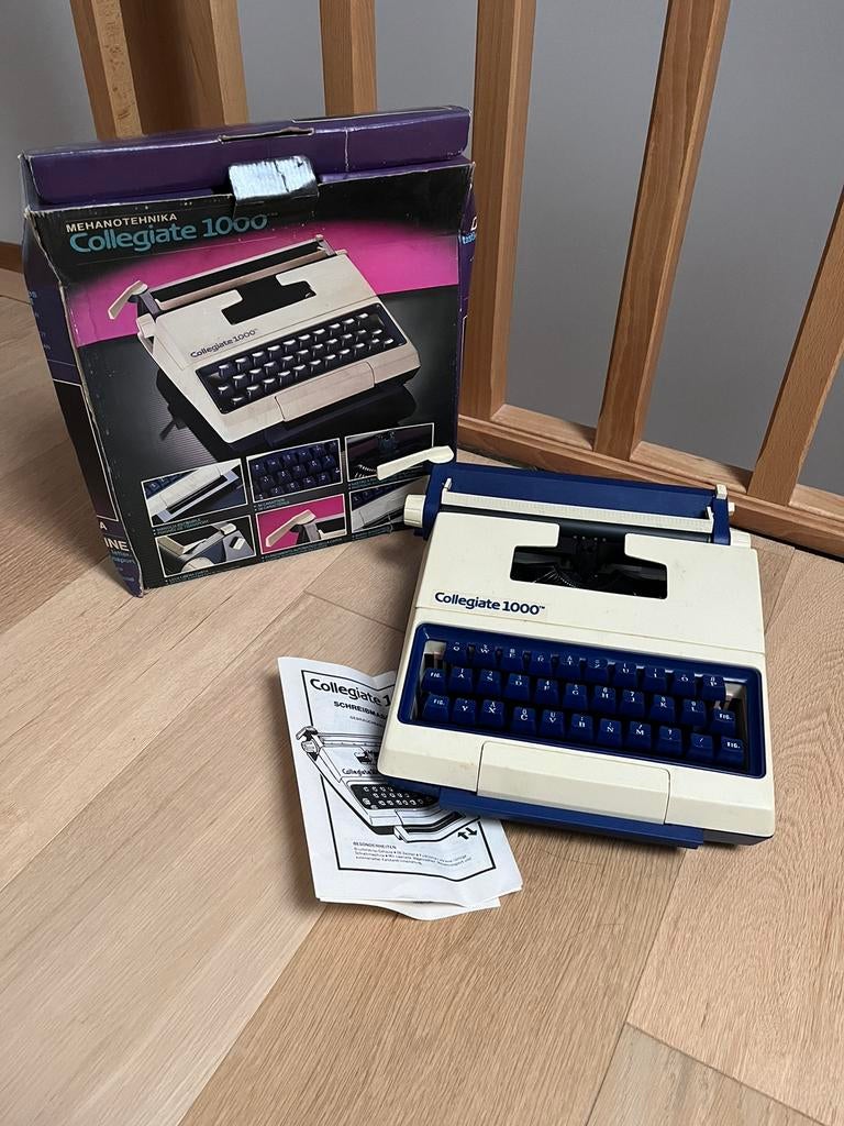 Schrijfmachine, Gebruikt