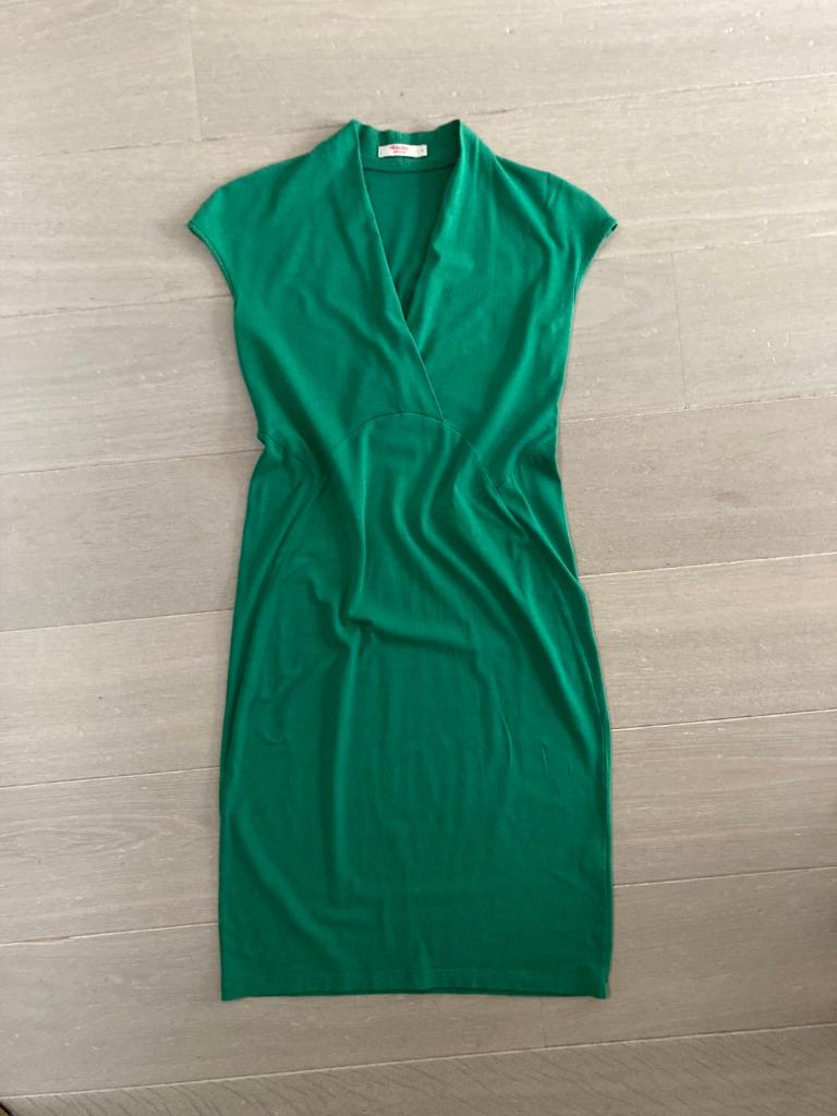 Groen Zwangerschapskleedje van Fragile (Maat S), Kleding | Dames, Fragile, Jurk, Ophalen of Verzenden, Maat 36 (S)