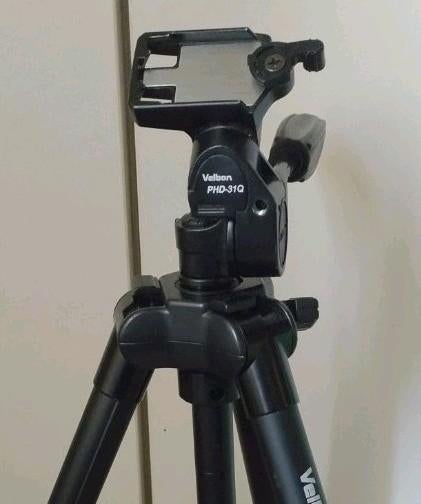 Velbon statief Ultra maxi L, Audio, Tv en Foto, Ophalen of Verzenden, Gebruikt, 150 tot 175 cm, Driepoot