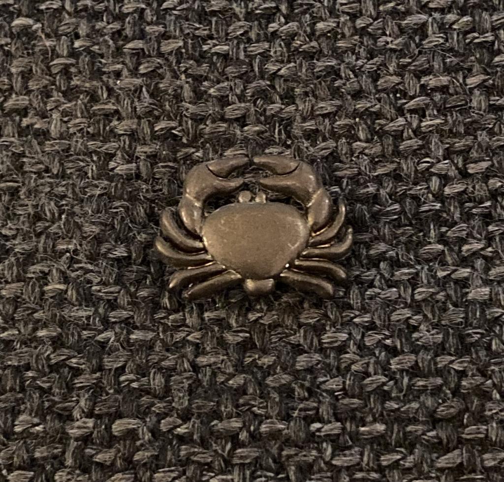 PIN - KRAB - CRAB - CRABE, Envoi, Utilisé, Animal et Nature, Insigne ou Pin's