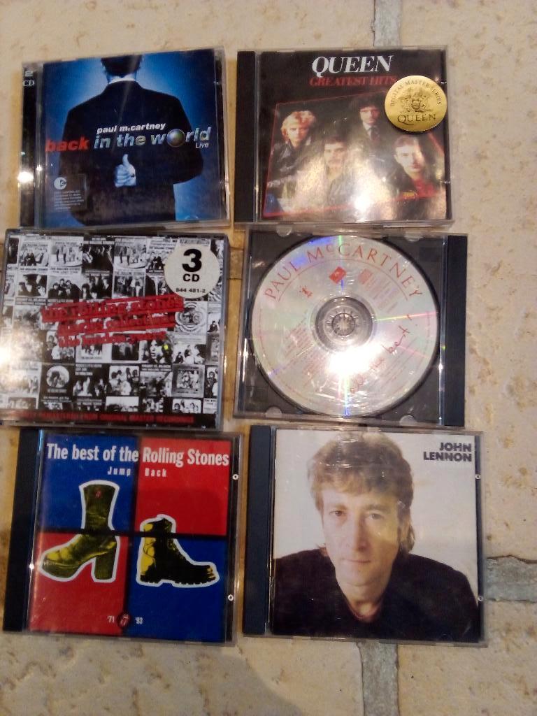 CD-stenen Beatles Queen Dylan..., Ophalen of Verzenden, Gebruikt