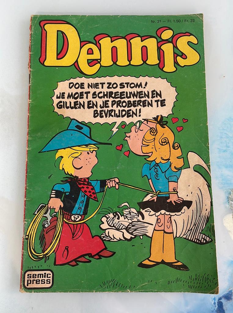 Dennis (semic press) 1979, Boeken, Stripverhalen, Eén stripboek, Ophalen of Verzenden, Gelezen, Semic