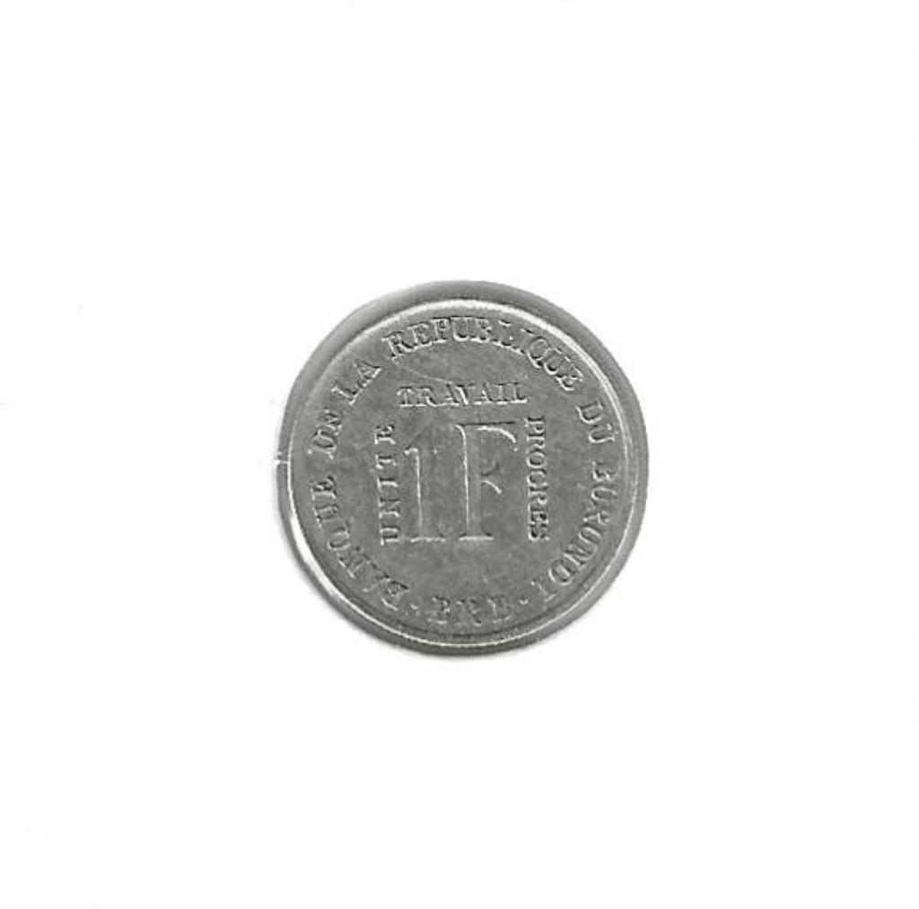 Burundi, 1 Franc 1970., Postzegels en Munten, Munten | Afrika, Ophalen of Verzenden, Burundi, Losse munt