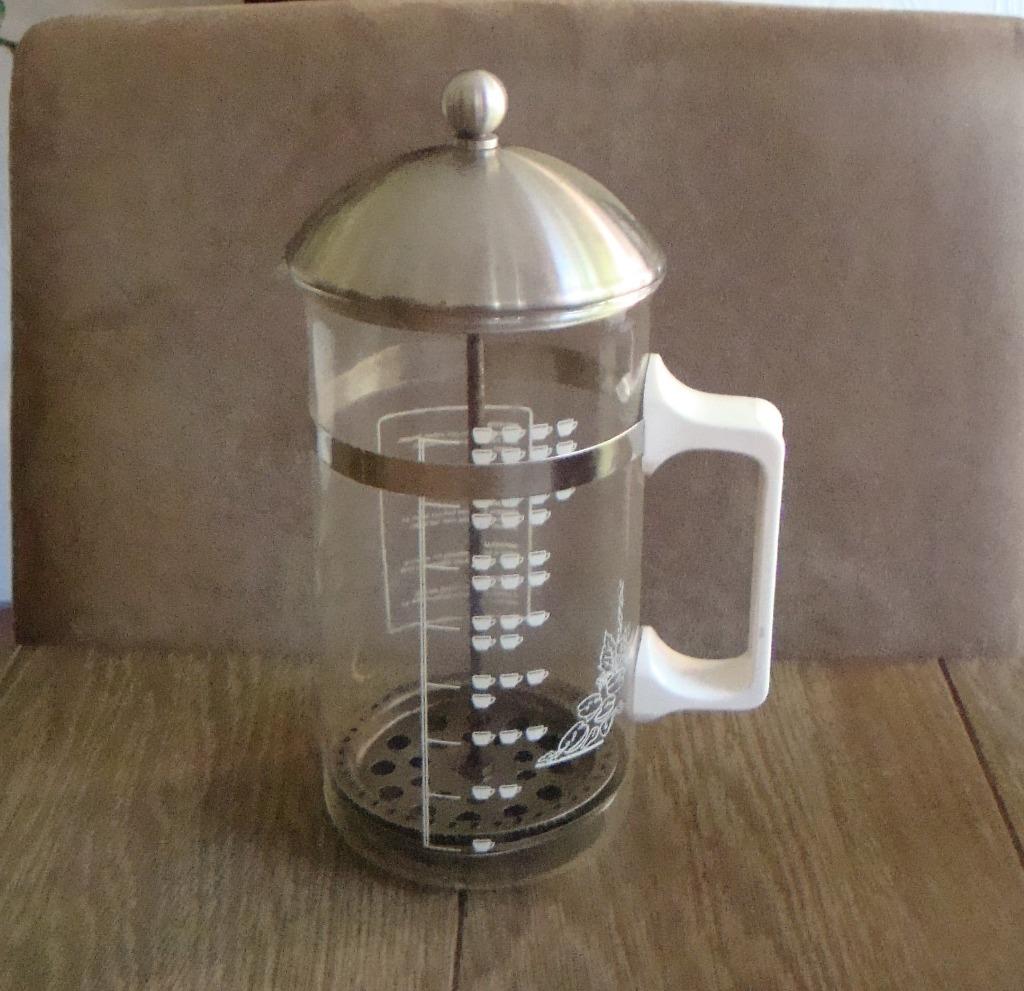 koffiekan glas (frans model), Ophalen of Verzenden, Zo goed als nieuw, Glas