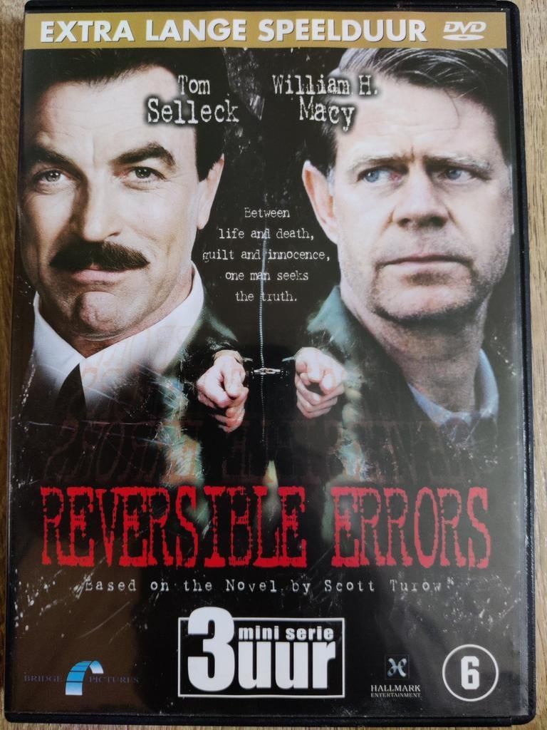 Reversible Errors (2004) (Tom Selleck) DVD, Cd's en Dvd's, Ophalen of Verzenden, Zo goed als nieuw