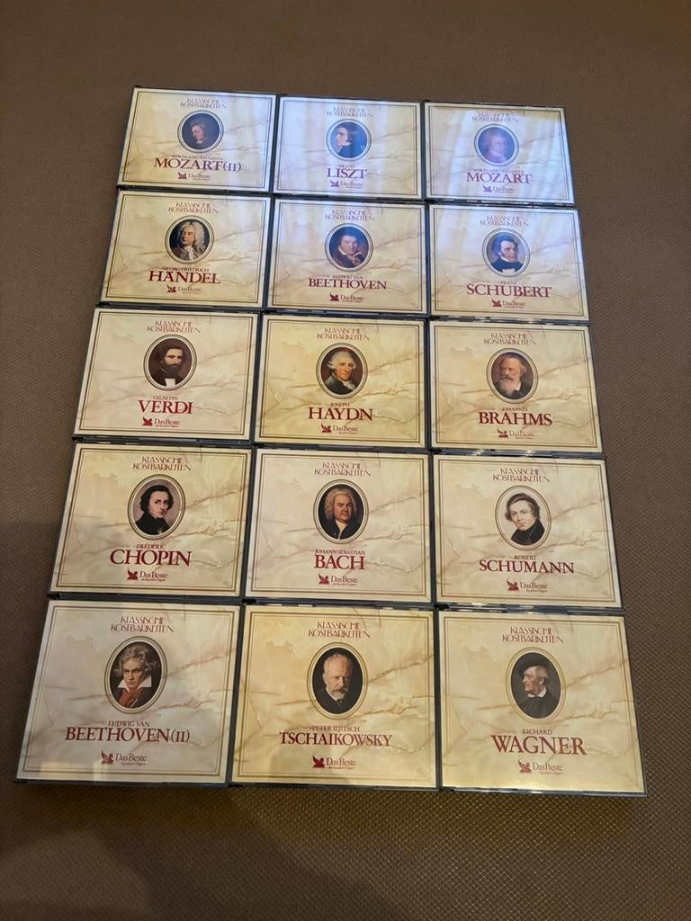 Volledige collectie klassieke muziek, Enlèvement ou Envoi, Classicisme, Comme neuf, Musique de chambre