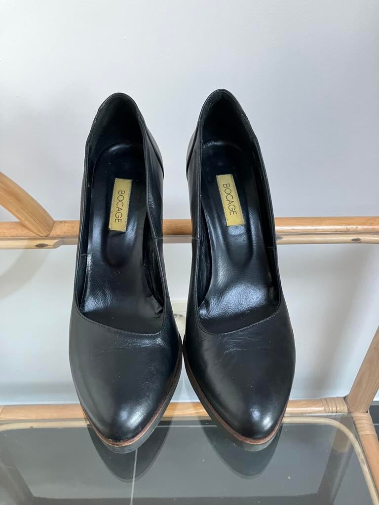 Elegante pumps - Franse merk Bocage - 38 - NIEUW, Kleding | Dames, Schoenen, Pumps, Zwart, Nieuw, Ophalen of Verzenden