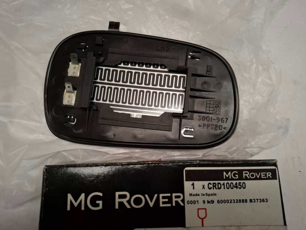 CRD100450 verwarmd spiegelglas Rover 400/45/ MG ZS, Autos : Pièces & Accessoires, Enlèvement ou Envoi, Neuf, MG