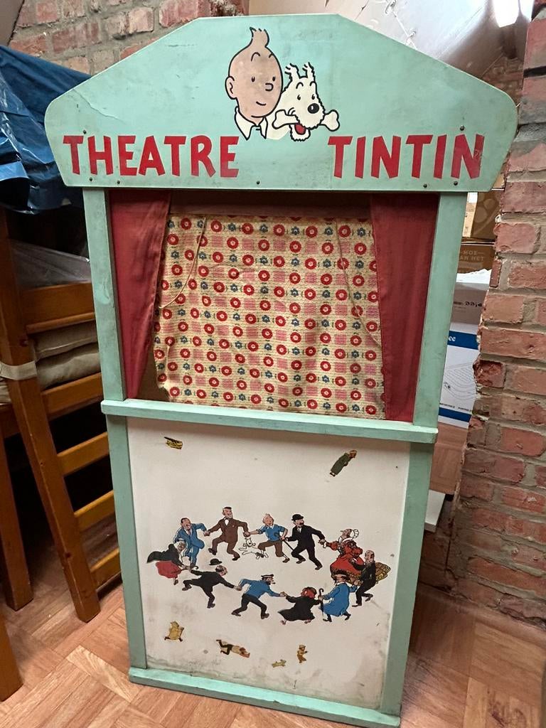 Theater/Guignol Kuifje van, Ophalen, Gebruikt