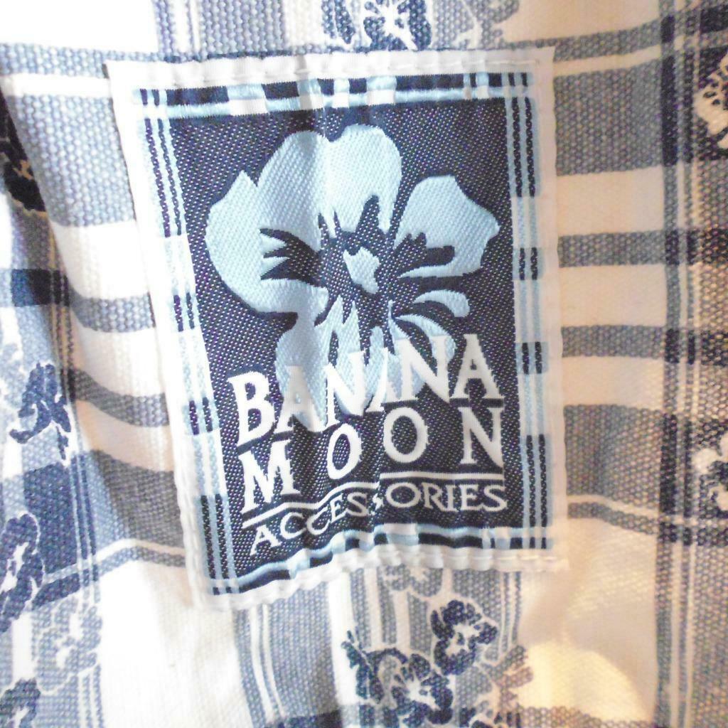 BANANA MOON tas wit-blauw, Enlèvement ou Envoi, Comme neuf, Bleu, Autres types