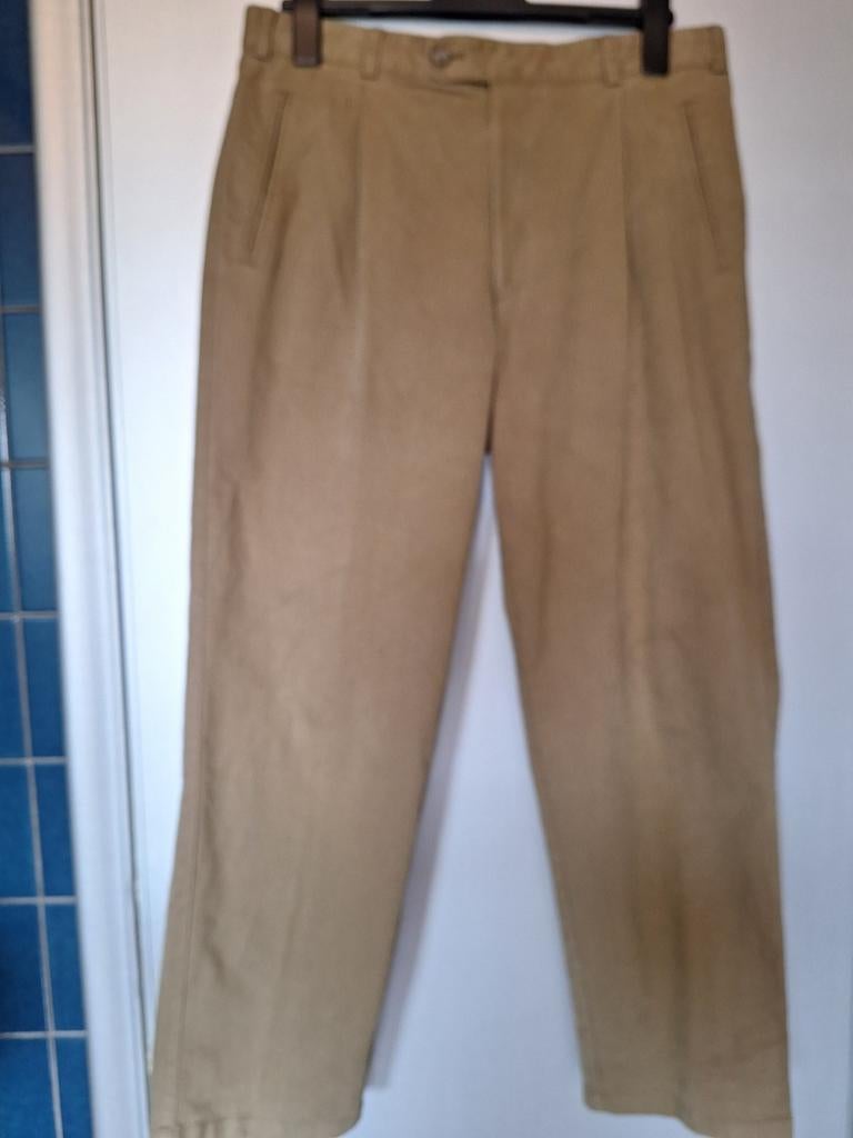 Westbury ,pantalon  beige- kaki, taille 25 ; coton élastane, Kleding | Heren, Broeken en Pantalons, Zo goed als nieuw, Maat 48/50 (M)
