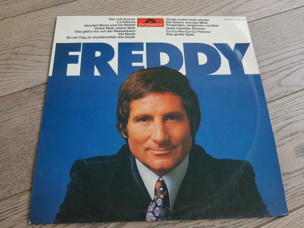 Lp: Freddy (Duitstalig), Ophalen of Verzenden, Zo goed als nieuw