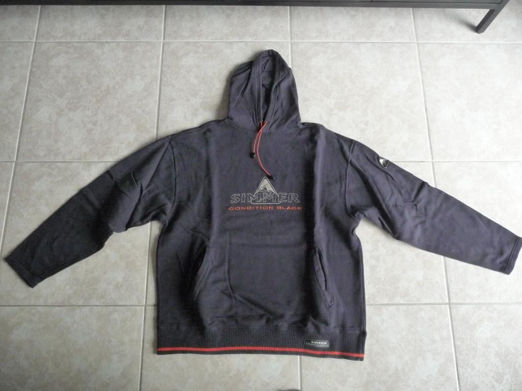 Sweater Simmer met capuchon, Ophalen of Verzenden, Zo goed als nieuw, Maat 52/54 (L), Blauw