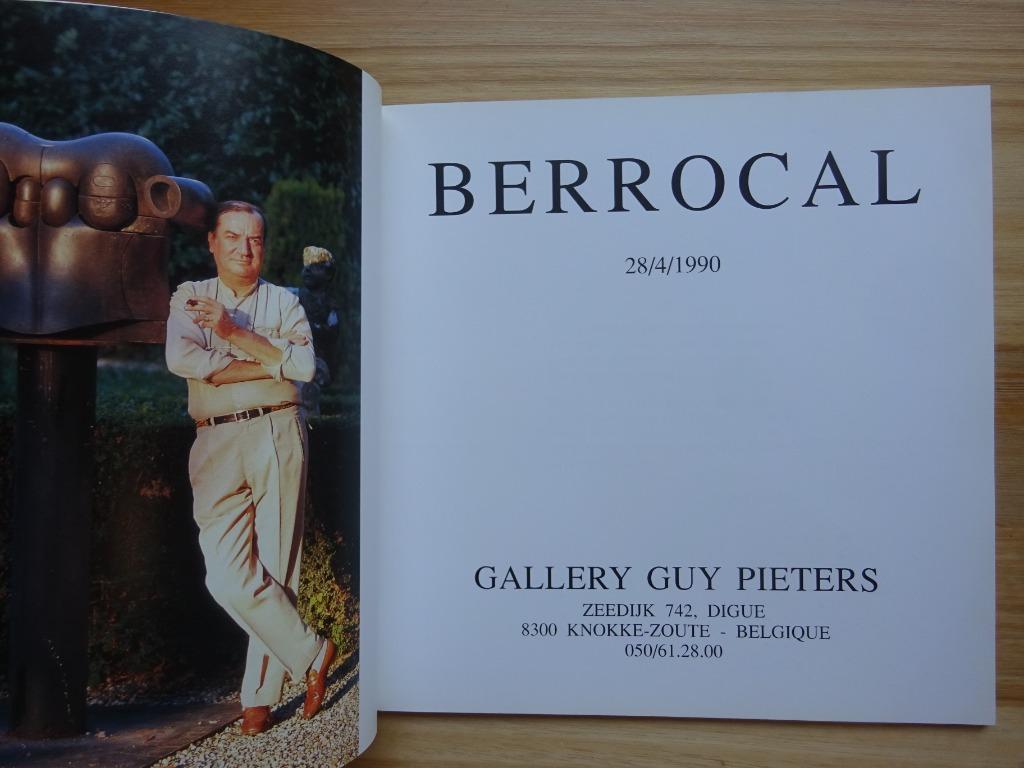 Berrocal, galerie Pieters, Knokke - 1990, Enlèvement ou Envoi, Comme neuf, Sculpture