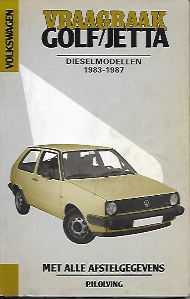 vraagbaak golf/jetta diesel modellen 1983 -1987, Enlèvement ou Envoi