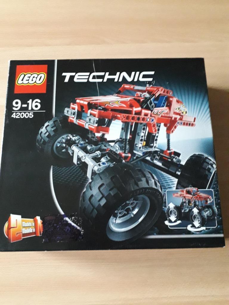 légo technic monster truck, Kinderen en Baby's, Speelgoed | Duplo en Lego, Ophalen, Zo goed als nieuw, Complete set, Lego