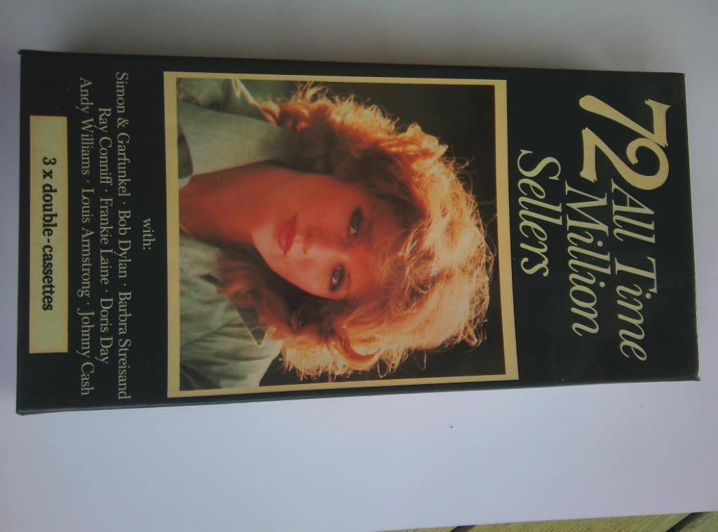 Compilation 72 chansons années 1970, 3 K7, Envoi, Utilisé, Rock et Metal