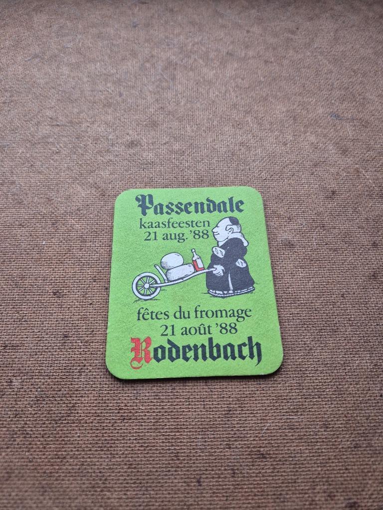 Sous bock Rodenbach (modèle 14), Verzamelen, Ophalen of Verzenden, Gebruikt, Viltje(s), Overige merken