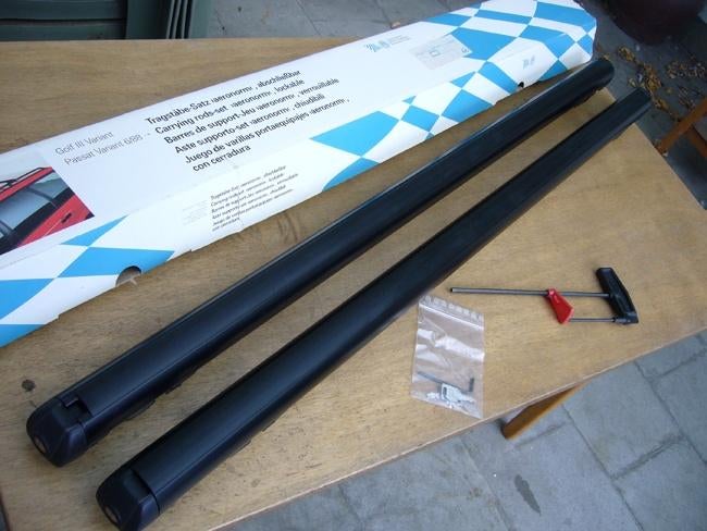 Volkswagen Passat - Golf variant bagage bars, Auto diversen, Dakdragers, Ophalen, Zo goed als nieuw