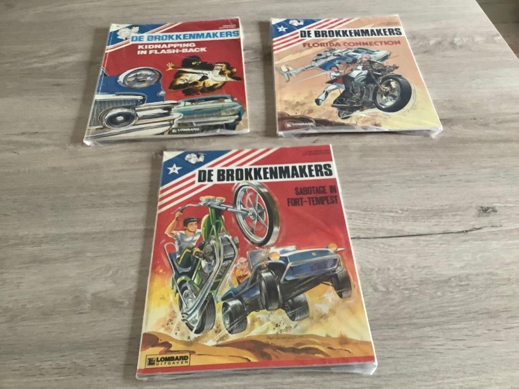 Bandes dessinées diverses de De Brokkenmakers, Enlèvement ou Envoi, Utilisé, Plusieurs BD, Denayer / Duchateau
