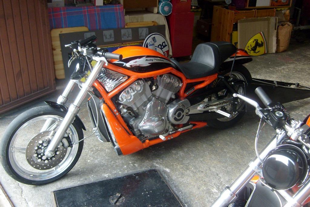 Harley Dragster, Ophalen