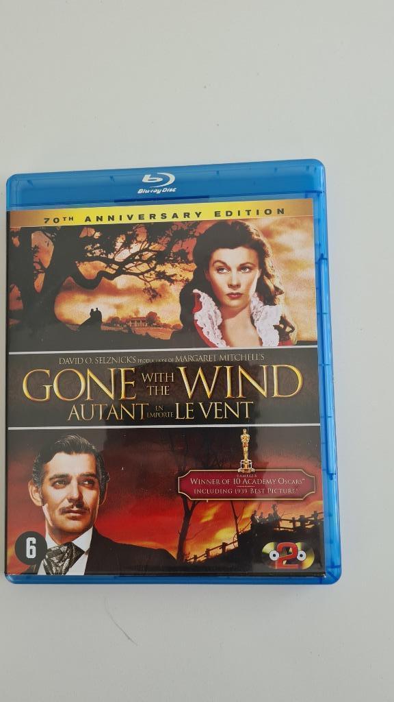 Gone with the Wind (70ste verjaardag), Cd's en Dvd's, Blu-ray, Zo goed als nieuw, Ophalen of Verzenden
