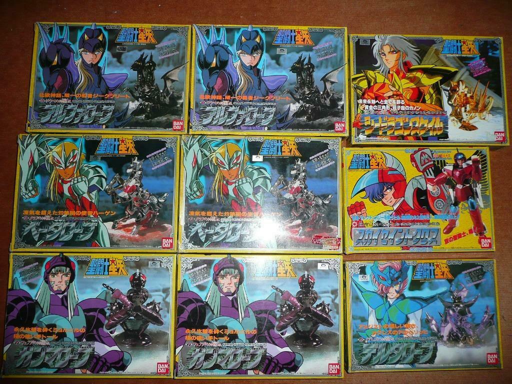 saint seiya chevaliers zodiaque figurines vintage japan, Collections, Enlèvement ou Envoi, Comme neuf