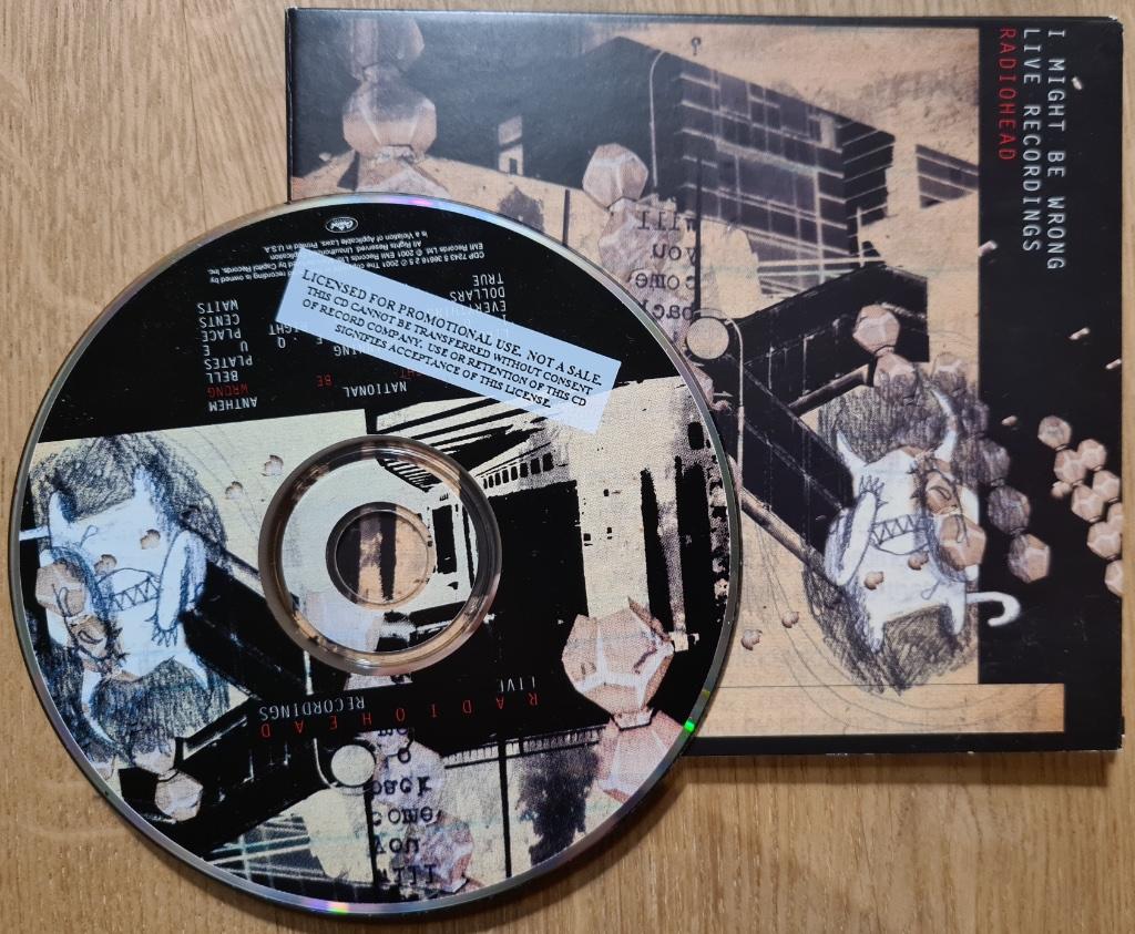 RADIOHEAD - I might be wroing: Live (p.ro.mo CD), Verzenden, Zo goed als nieuw, Poprock