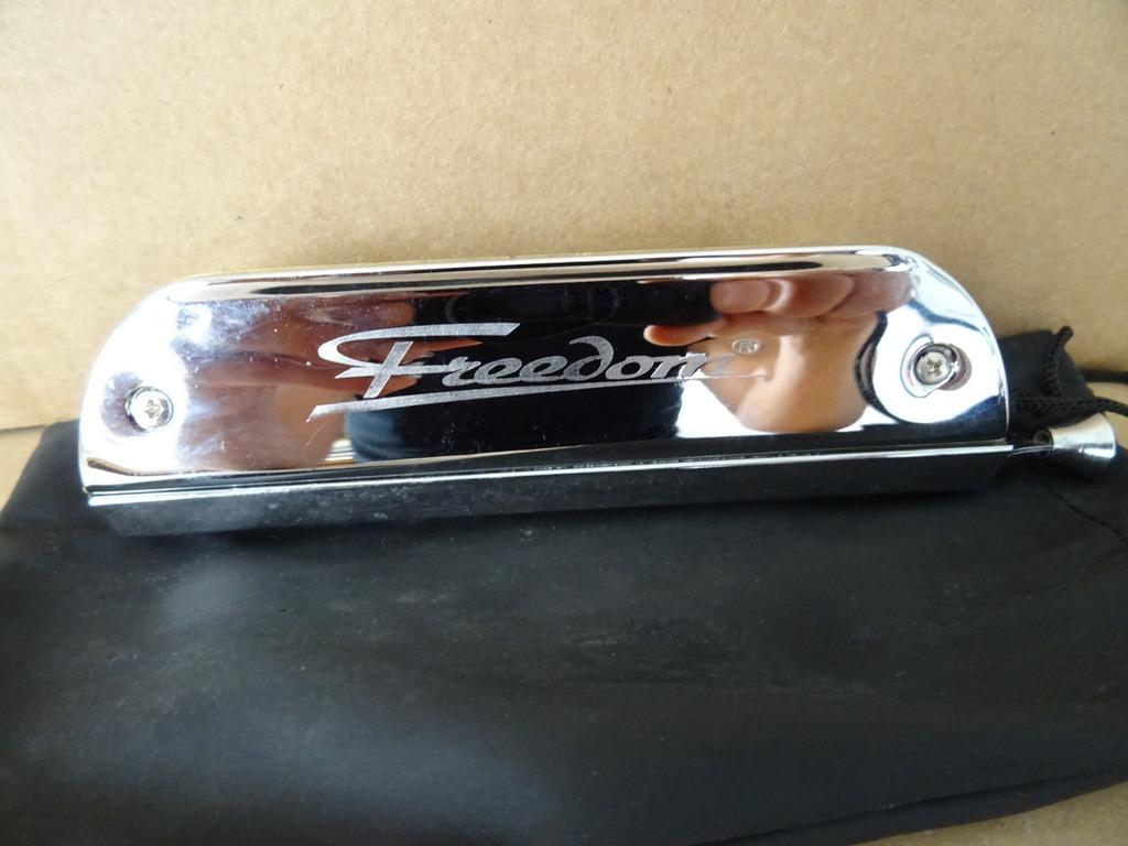 Mondharmonica chromatische mondharmonica Freedom 10 chromaat, Muziek en Instrumenten, Ophalen of Verzenden, Zo goed als nieuw