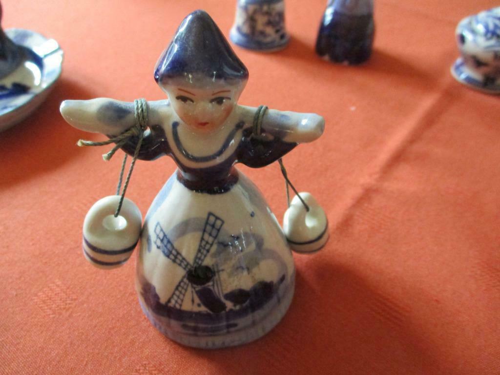 PORCELAINE DE DELFT.  STATUETTE., Antiquités & Art, Enlèvement ou Envoi