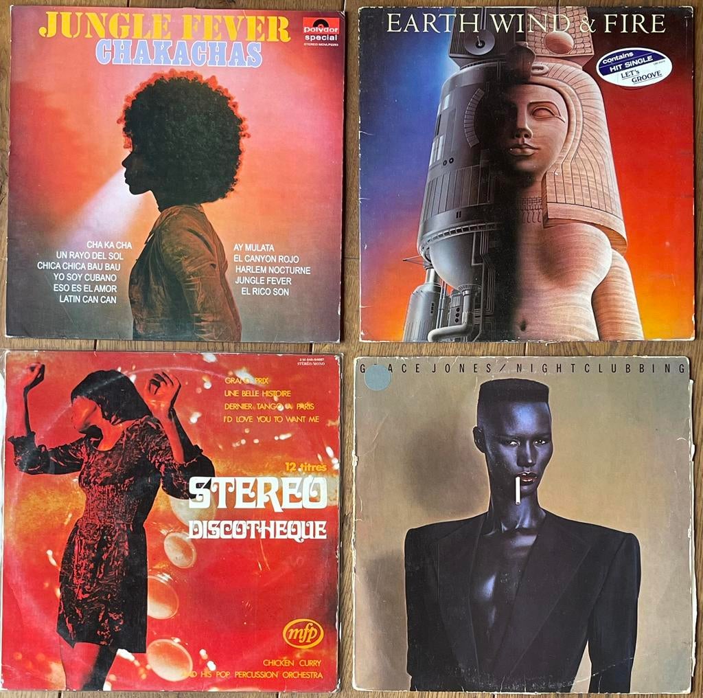 Vinyl chakachas Marvin Gaye Miles Davis Kool & the gang …, Cd's en Dvd's, Ophalen, Gebruikt