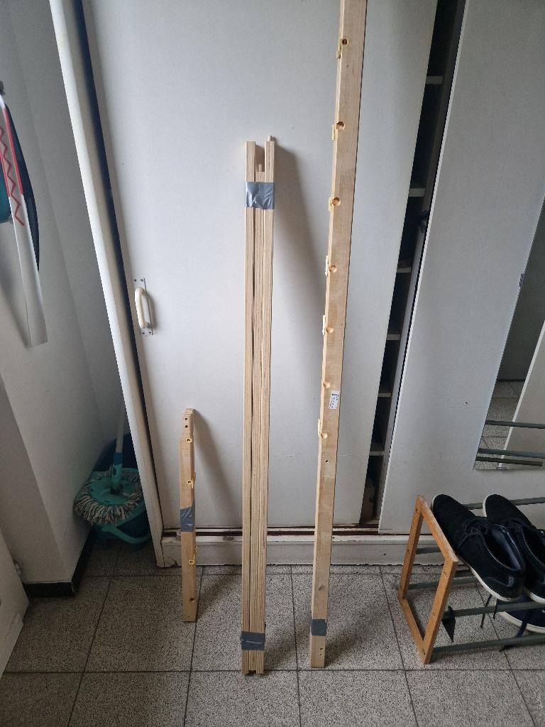 lattenbodem, Huis en Inrichting, Slaapkamer | Matrassen en Bedbodems, Gebruikt, Bedbodem, 140 cm, 200 cm, Tweepersoons, Ophalen